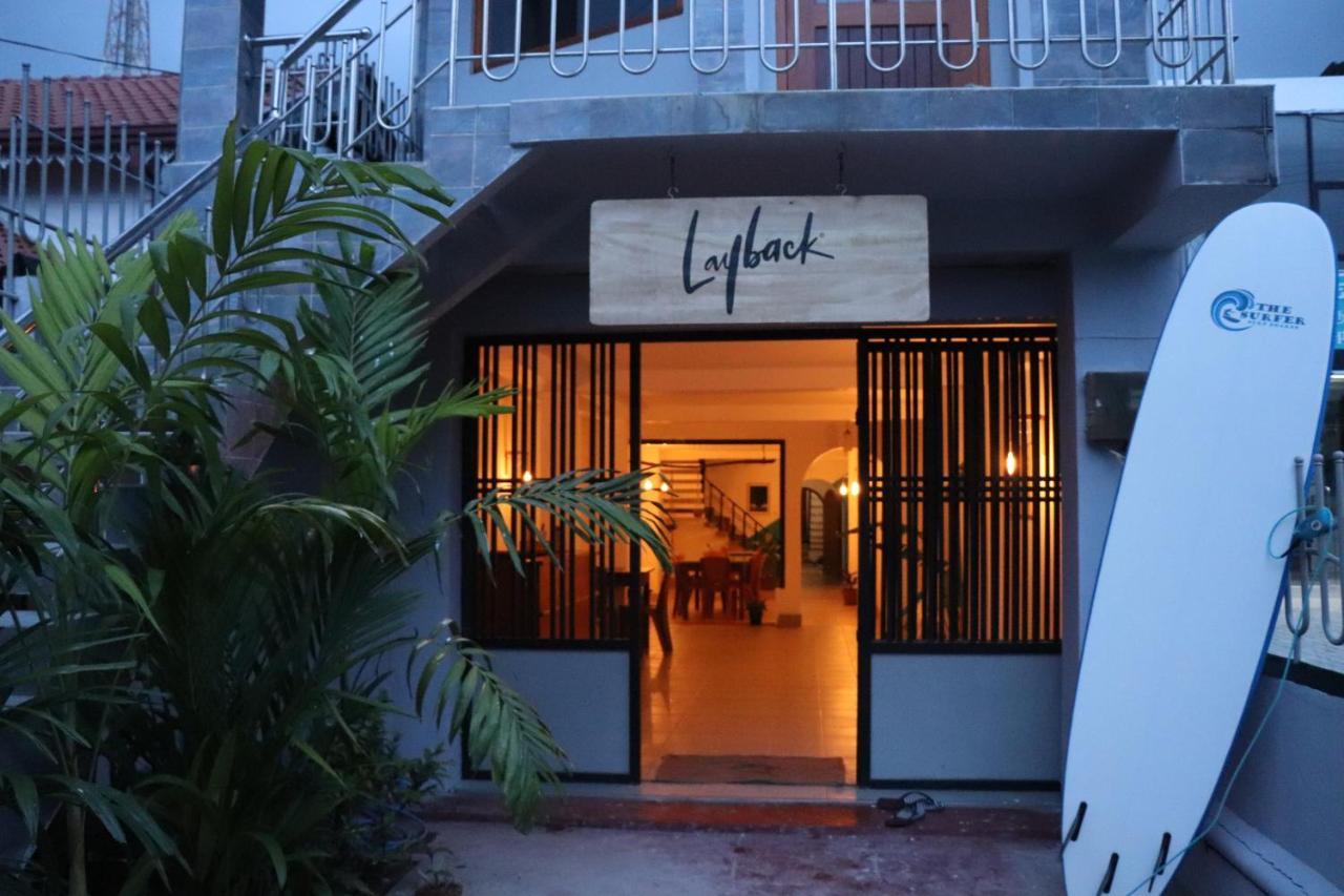 Layback Boutique Surf & Yoga Camp Sri Lanka Pansiyon Weligama Dış mekan fotoğraf
