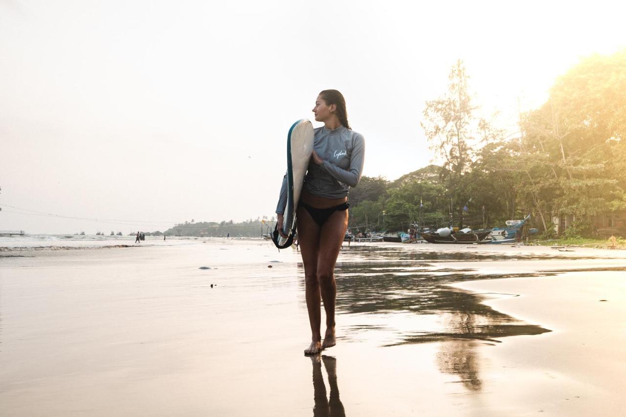 Layback Boutique Surf & Yoga Camp Sri Lanka Pansiyon Weligama Dış mekan fotoğraf